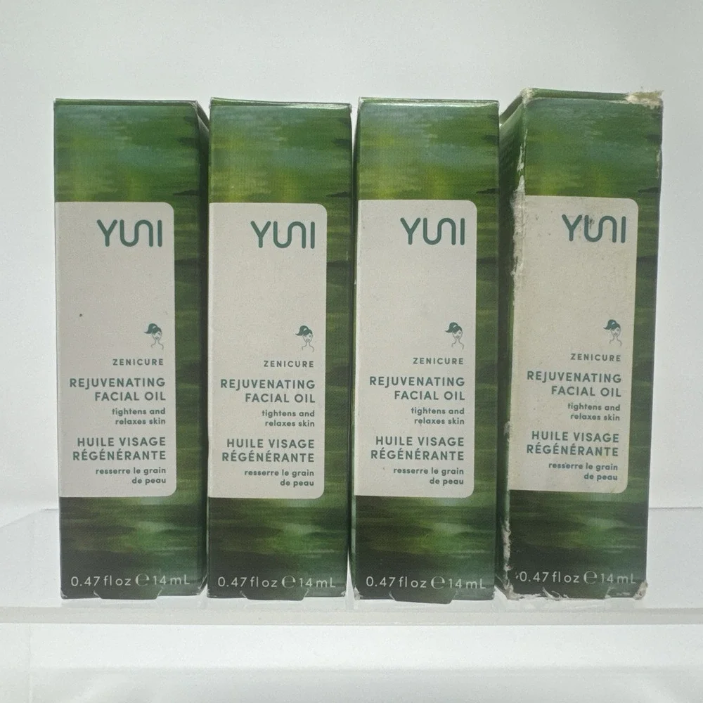 4 - YUNI Beauty Facial Oil 0.5 Oz Zenicure Anti-Aging Rejuvenating Face Oil
